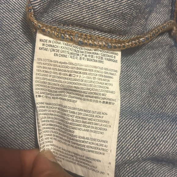 Vans Women’s Denim Jacket - Picture 4 of 4